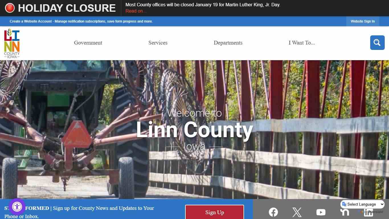 Linn County, IA - Official Website | Official Website