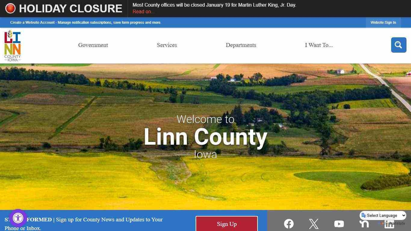 Linn County, IA - Official Website | Official Website